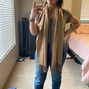 Camel Colored Scarf